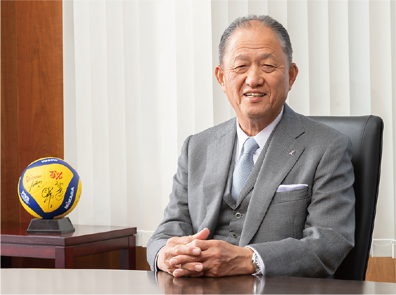 代表取締役社長の写真